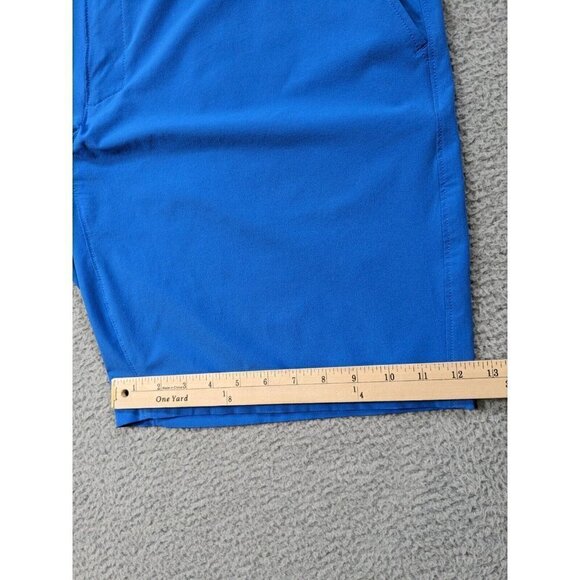 Under Armour Shorts Mens 42 Blue Mantra Fitted Heatgear Fishing Casual Outdoor - Picture 15 of 16